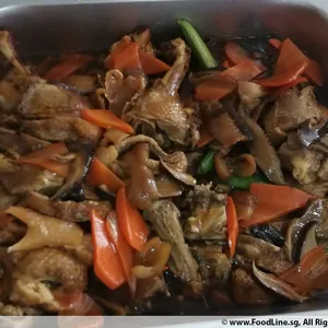 Braised Duck with Sea Cucumber