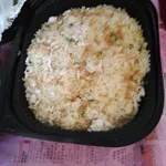 明火蟹肉银鱼炒饭 Wok-Fried Rice with Crabmeat and Anchovies