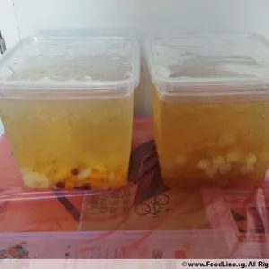 蜜桃香梨黑珍珠Chilled Peach with Pear and Black Pearl