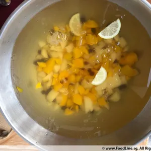 蜜桃香梨黑珍珠 Chilled Peach with Pear and Black Pearl