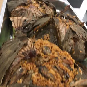 富贵花开荷叶饭 Bountiful Lotus Leaf Rice