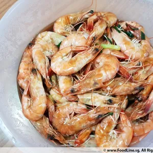 Fragrance Fry Tiger Prawn With Special Sauce