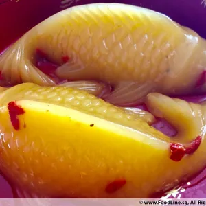 “Koi Fish” Prosperity New Year’s Cake with Osmanthus