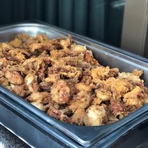 Baked Soft Shell Crab with Chicken Moss 肉松软壳蟹