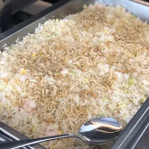 Fried Rice with Silver Fish 银鱼仔炒饭