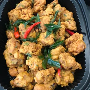 Signature Salted Egg Yolk Chicken