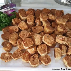 Handmade Shrimp & Chicken Ngoh Hiang w/ Sweet Sauce 手工五香仔