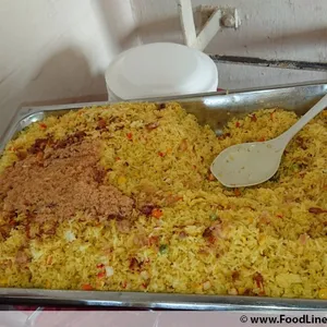 泰式虾仁黄梨炒饭 Thai Style Pineapple Rice w/Shrimp