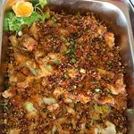 香辣豆酥鸡扒 Spicy Fried Chicken Chop w/Grilled Beans