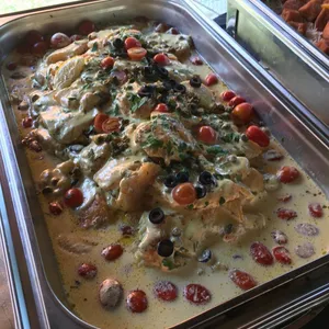 Oven-Baked Sutchi Fillet <i>with caper butter sauce</i>