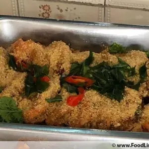 奶皇麦片大虾 Oat Battered Baked Cream Prawn