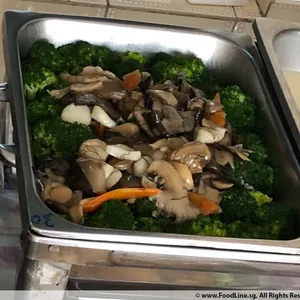 发菜带子西兰花 Broccoli w/Scallop & “Fa Chye”