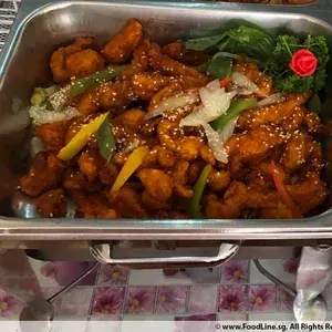 糖醋三椒炒鱼片 Sweet & Sour Fish w/Capsicum