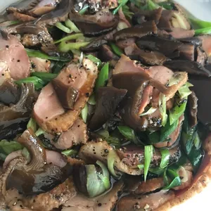 Braised Smoked Duck Breast With Ches