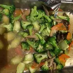 Broccoli w/ Mushroom • 双菇兰花(Chef's Recommended)