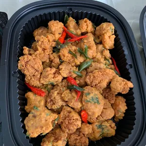 Signature Salted Egg Yolk Chicken
