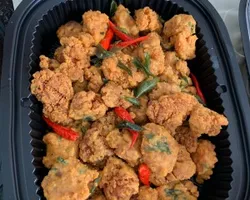 Signature Salted Egg Yolk Chicken | Customer Photo | On & On Diners