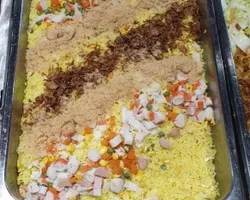 Thai Style Pineapple Fried Rice with Chicken Floss | Customer Photo | International Catering Pte Ltd