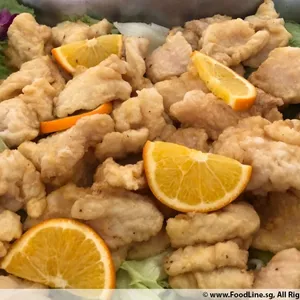 Orange Sauce Fish Fillet
