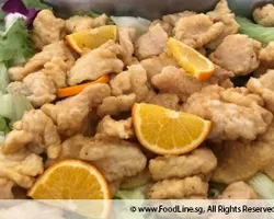 Orange Sauce Fish Fillet | Customer Photo | ECreative Catering Pte Ltd