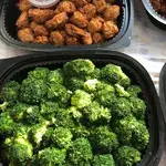 Broccoli mixed mushroom with Fatt Choy