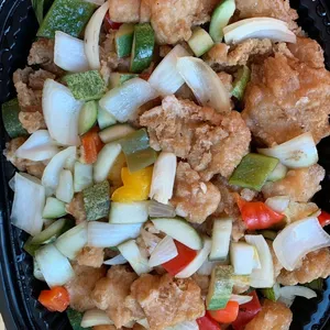 Sweet and Sour Fried Dory