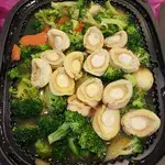 Australian Broccoli with Baby 16 Head Abalone