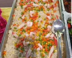 Ginger Fried Rice with Seafood 海鲜姜茸炒饭 | Customer Photo | Katong Catering