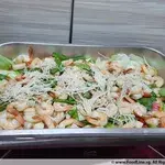 Prawn with Golden Mushrooms