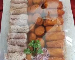 Finger Food Platter <i>(Mango Salad Prawn, Yam Net Roll, Thai Fish Cake)</i> | Customer Photo | Rilassi Catering