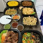 Pineapple Fried Rice with Chicken Floss