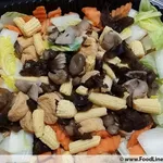 Braised Egg Beancurd with Assorted Vegetables