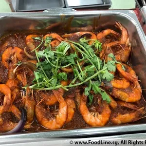 参巴鲜虾 Sambal Prawn