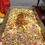 Singapore Style Fried Brown Rice