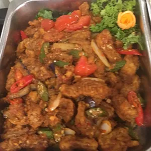 角豆娘惹炒鱼片 Nonya Style Sliced Fish (NEW)