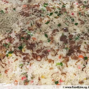 银鱼炒饭 Fried Rice w/ Silver Fish