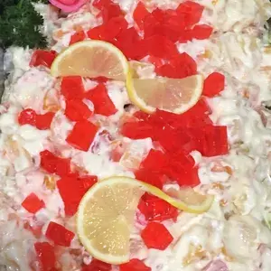 沙律虾球 (去壳) Prawn w/ Salad Cream (De-Shell)