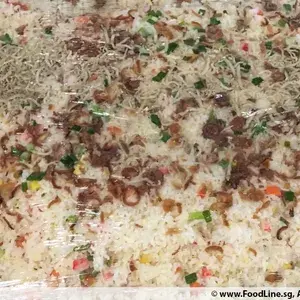 银鱼炒饭 Fried Rice w/ Silver Fish