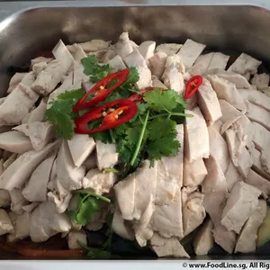 Grain Hainanese Chicken <i>with dark soy, homemade chilli and ginger puree</i>