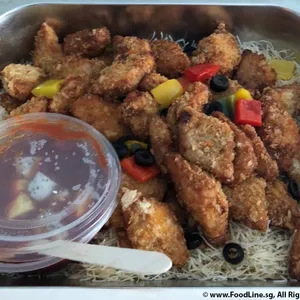 Seafood Croquette <i>with fresh fruit bbq sauce</i>