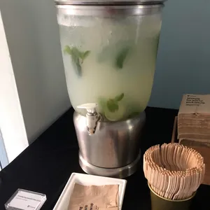 Freshly Squeezed Lime Juice <i> with mint and basil </i>