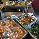 Singapore Style Fried Brown Rice