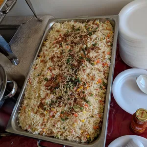 银鱼炒饭 Fried Rice w/ Silver Fish