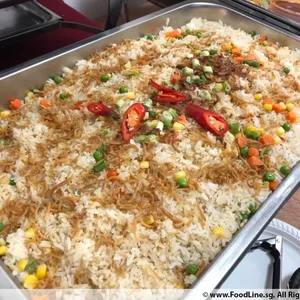 Signature Wok-Fried Rice w/ Anchovies 招牌银鱼炒饭