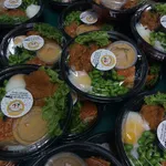 14x Creamy Salted Egg Katsu Don @$7.9 (Type of Sauce: Teriyaki Sauce) (Choice of Drinks : Soya Bean (Canned))