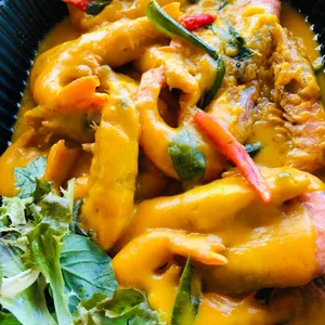 奶皇金瓜虾 Prawn with Pumpkin Cream