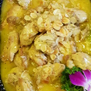 Roasted Boneless Chicken Orange Segment Reduction