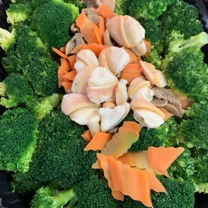 Broccoli with Bai Ling Mushroom