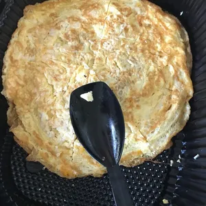 Minced Meat Egg Omelette