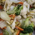 Wok Fried Mixed Vegetable with Vegetarian Oyster Sauce